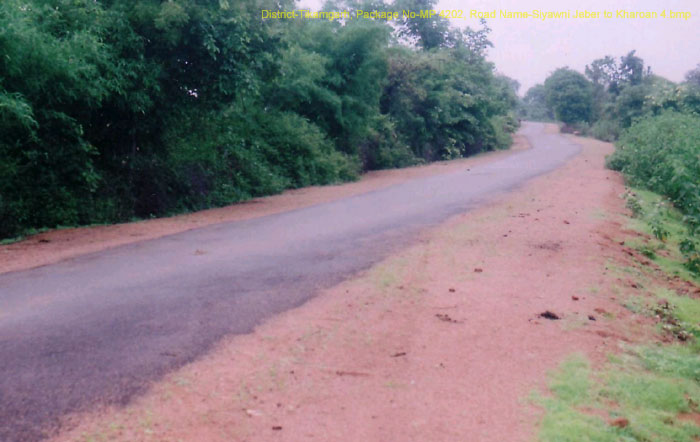 District-Tikamgarh, Package No-MP 4202, Road Name-Siyawni Jeber to Kharoan 4